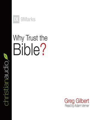 cover image of Why Trust the Bible?